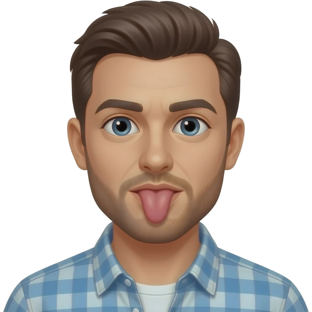 A mans licking a vagina emoji