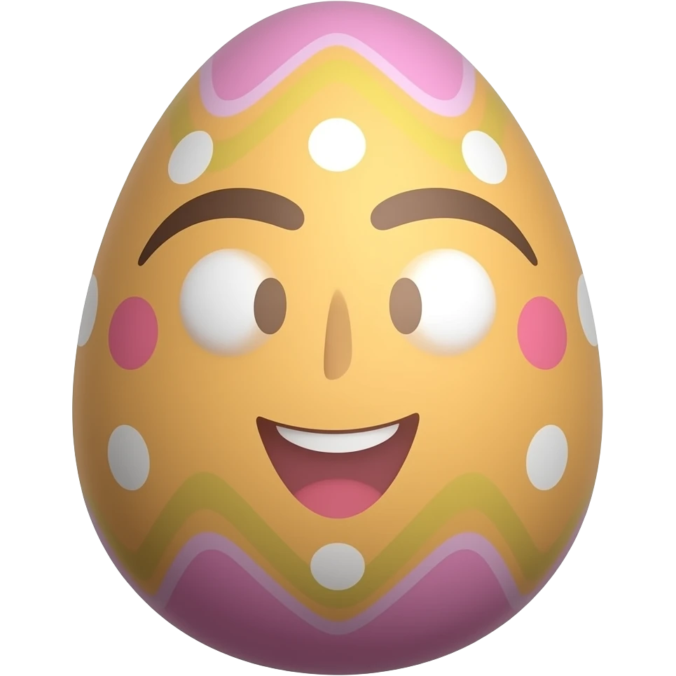 Uovo di pasqua di demon slayer emoji