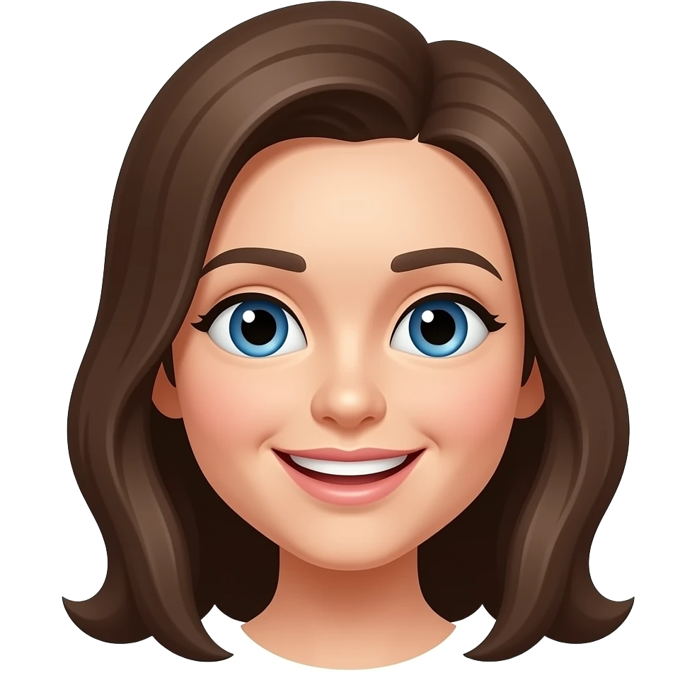 Cria um emoji bem bonito emoji