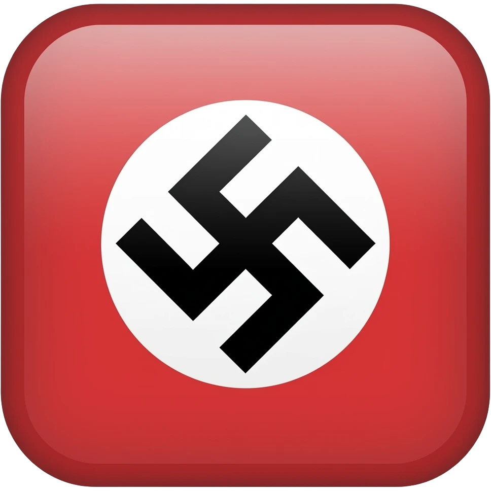 Flag of swastika emoji