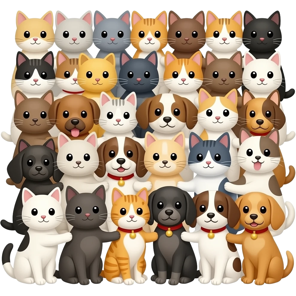 500 little cat 1000 little dog hook up emoji