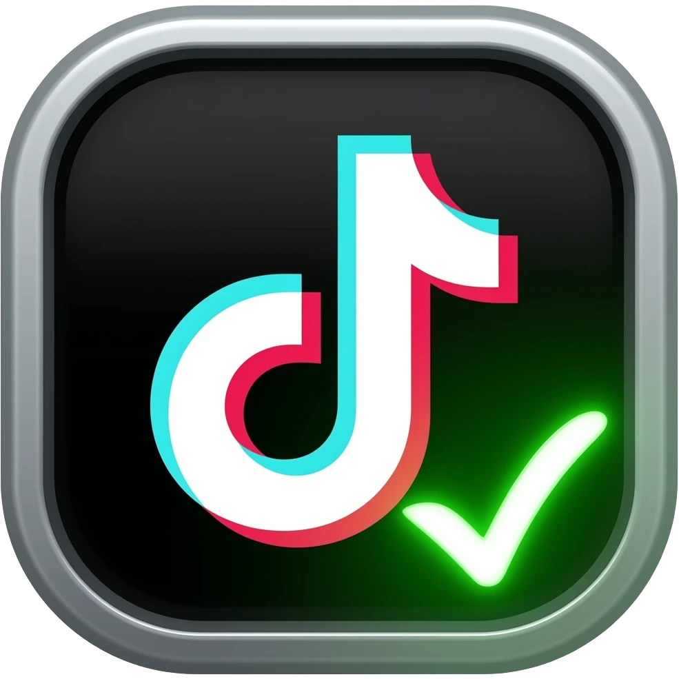 Oye necesito que me generes un emoji igualito del signo de verificación de tik Tok emoji