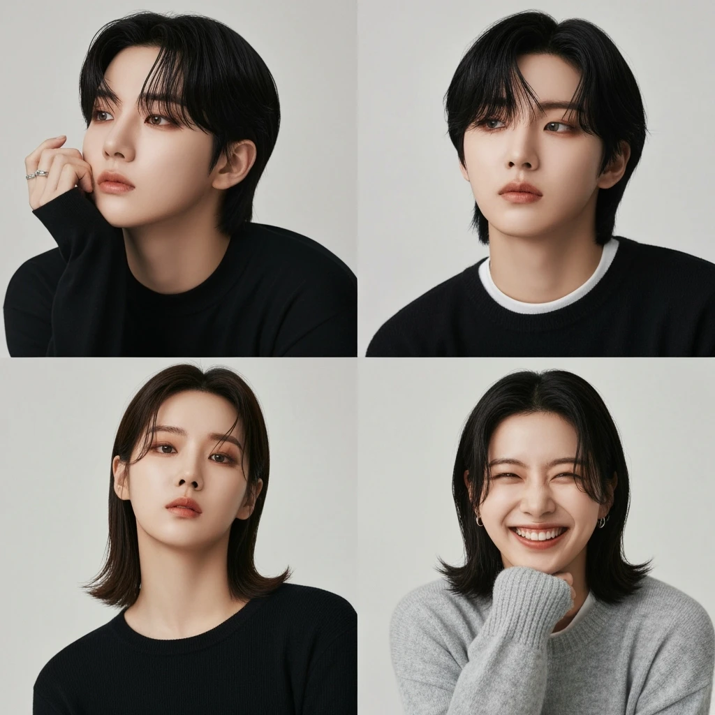 kpop object profile picture, minimal, expressive, variation 4 emoji