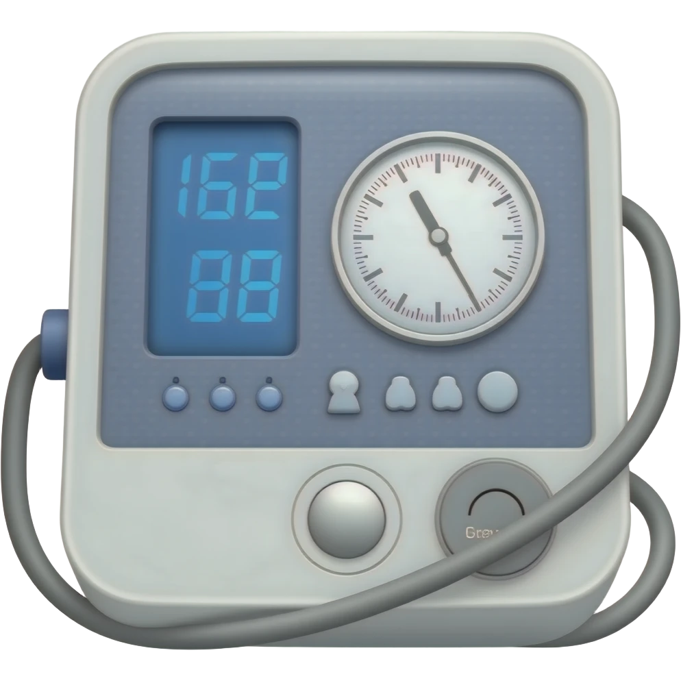 manual blood pressure machine emoji
