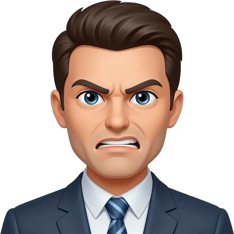 cara de odeio emoji