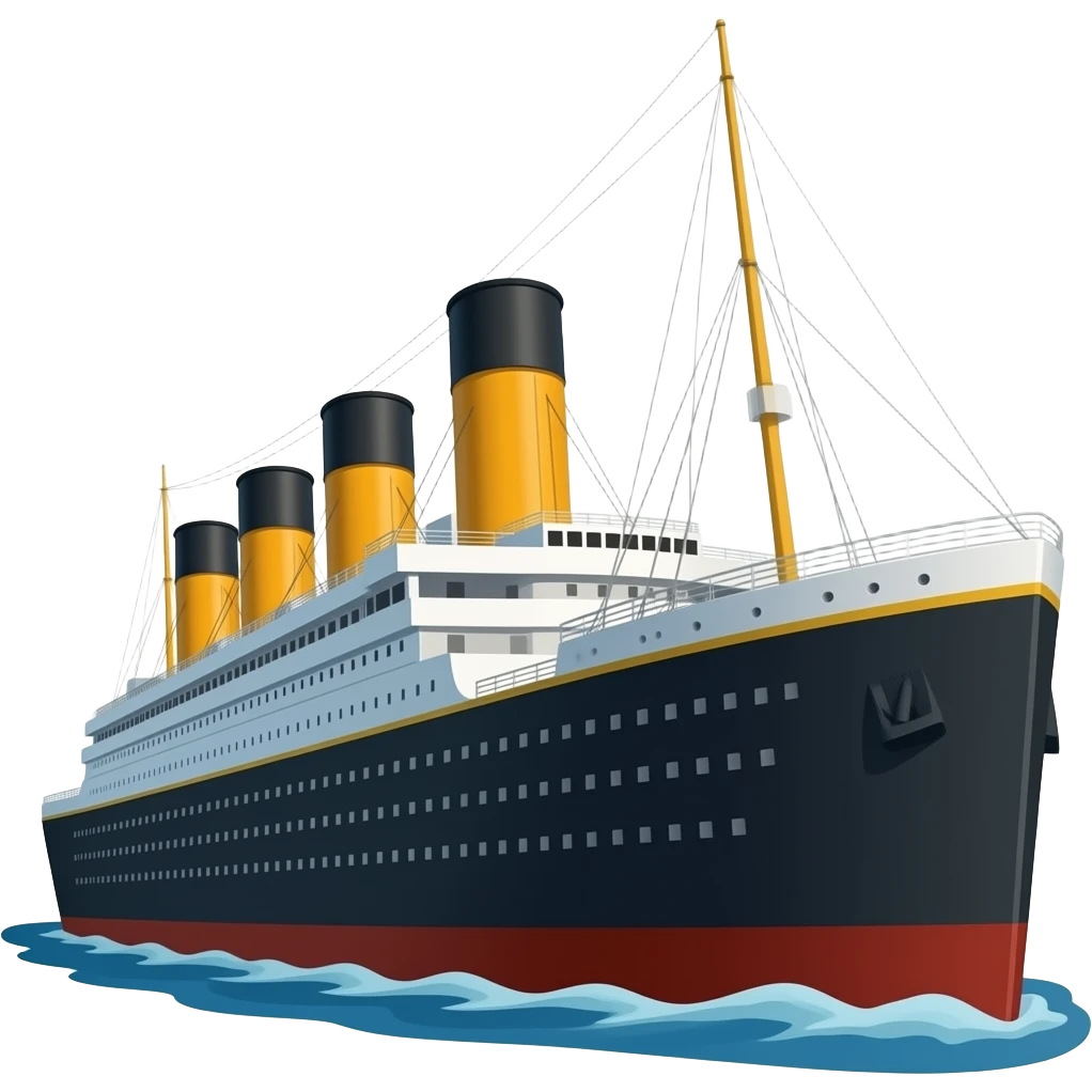 Titanic emoji