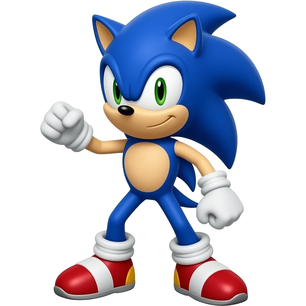 Sonic pose emoji
