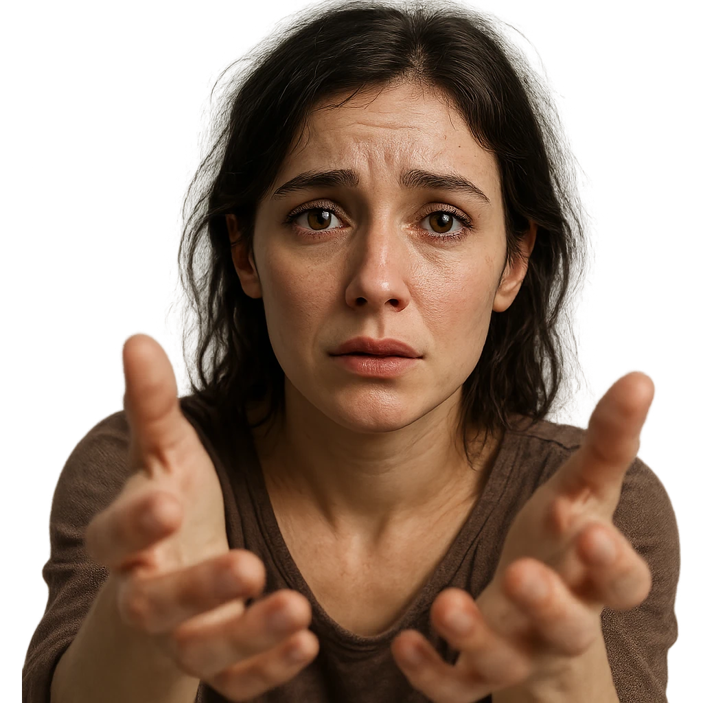 donna che cerca attenzioni, iperrealistica 4k emoji