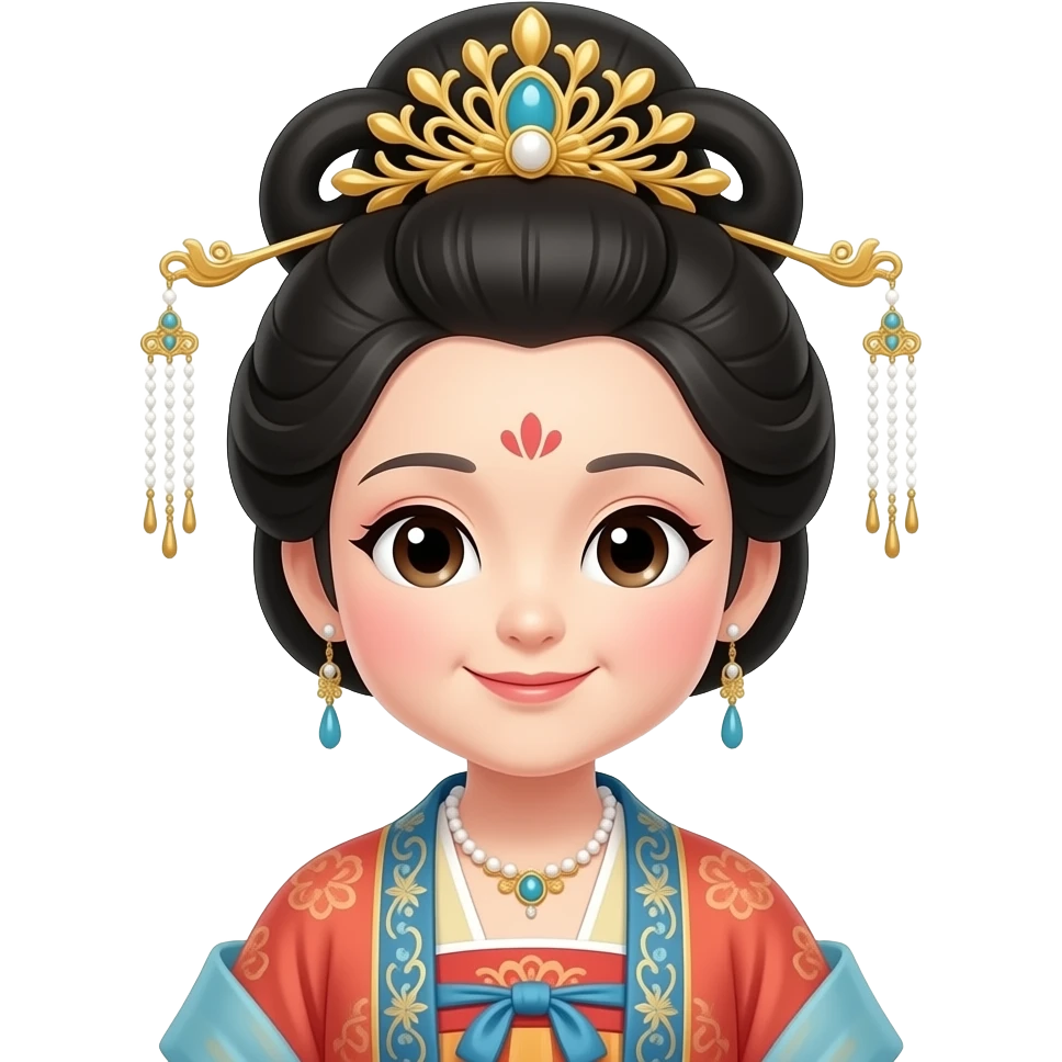 beautiful chinese mature old princess slightly anime emoji