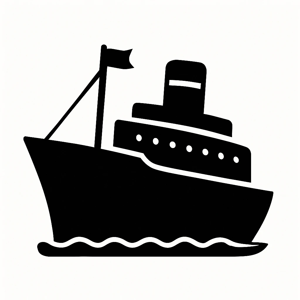 Ship emoji