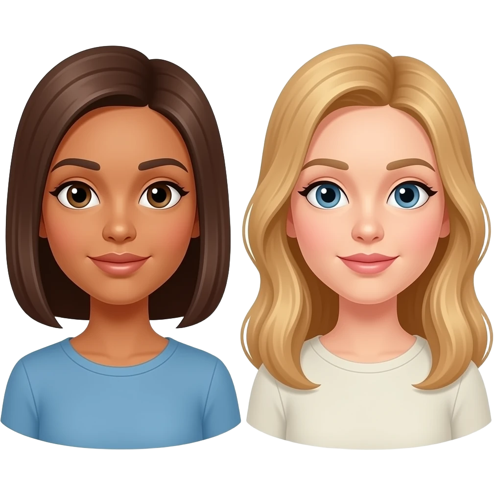 compare women emoji