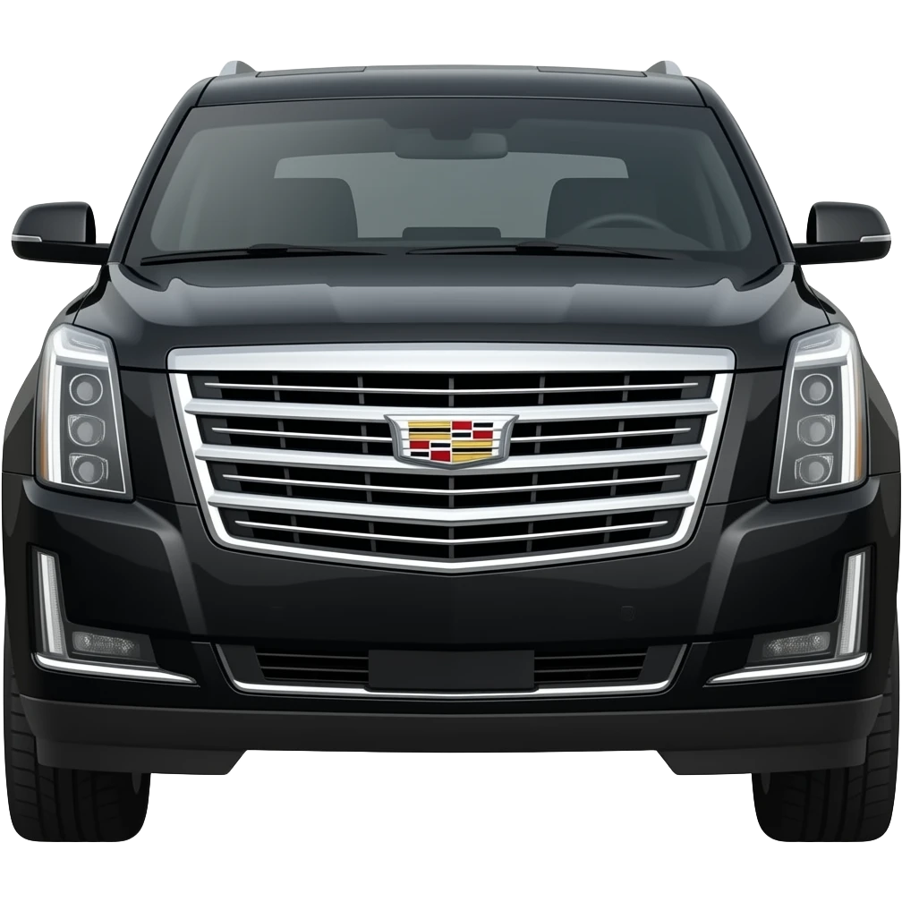 2018 cadillac escalade esv long version, black, light tint emoji