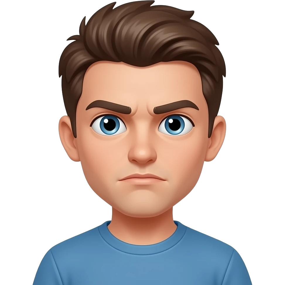 Brat attitude emoji