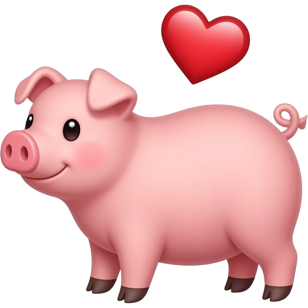 🐷🥰 emoji