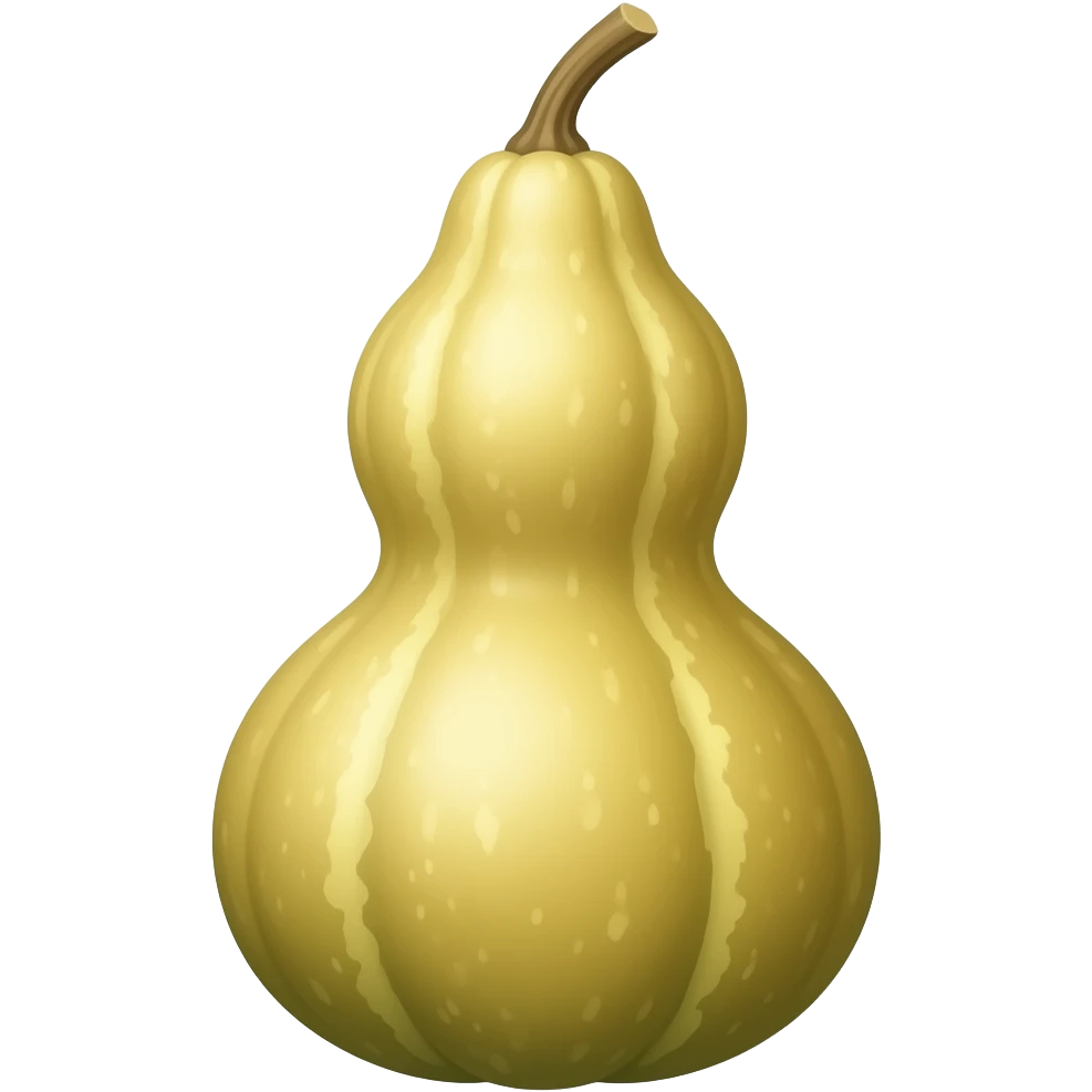 Pointet gourd emoji