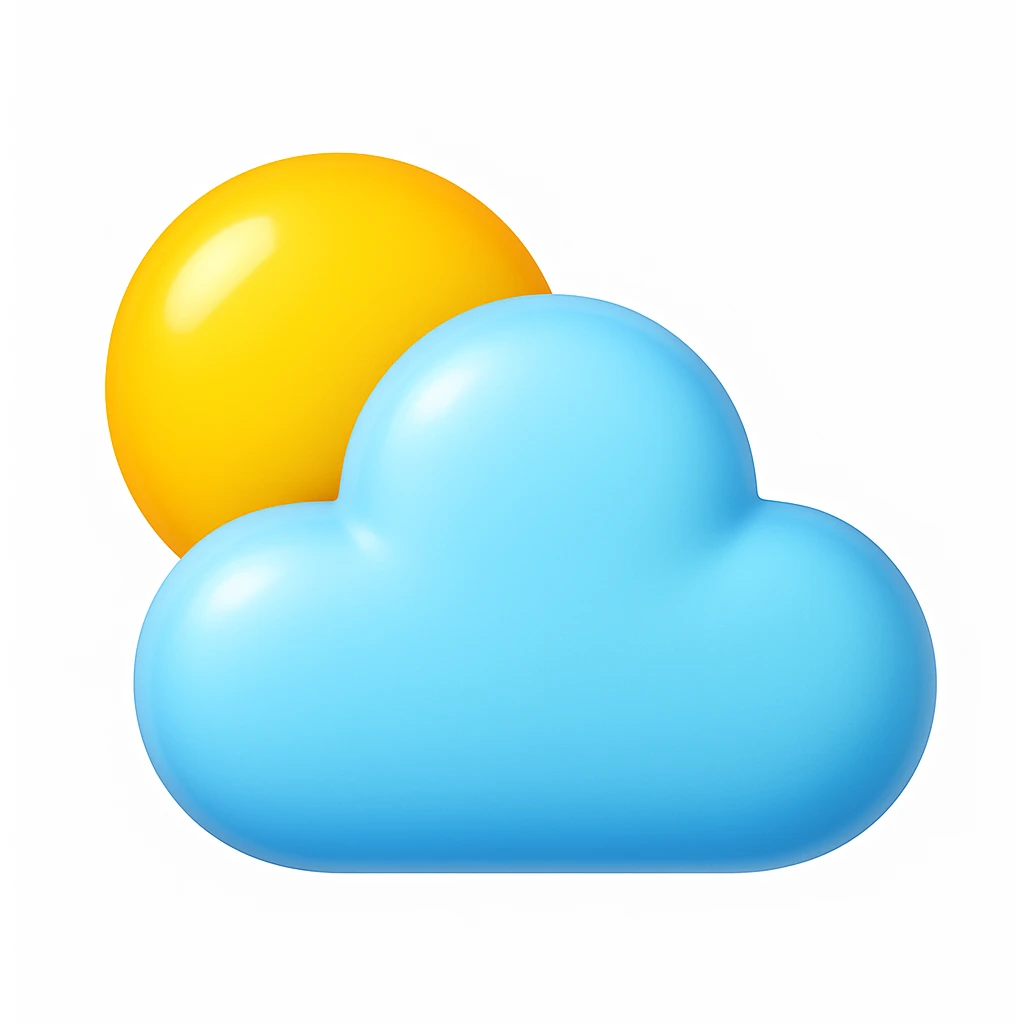 Convert the uploaded image into a 3D Apple-style emoji — preserve the key shapes, colors, and overall composition of the original image. Simplify the forms into clean, rounded cartoon-style elements while keeping the subject recognizable. Apply glossy textures, soft lighting, smooth shading, and render everything in Apple emoji style on a clean white background

 emoji