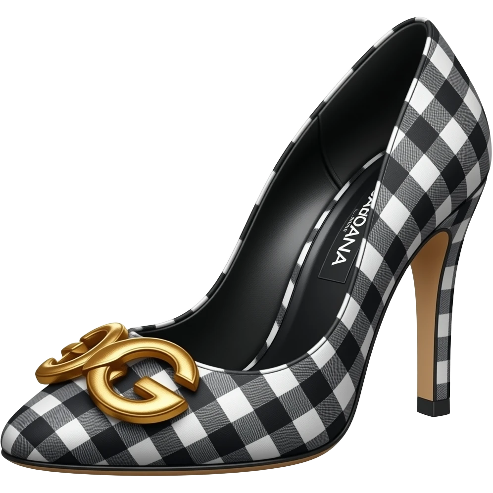 Dolce and Gabbana high heels emoji