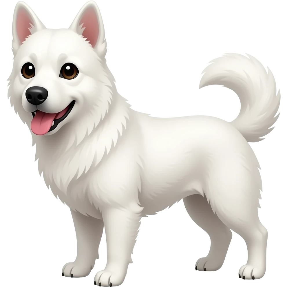 하얀 🐕 emoji