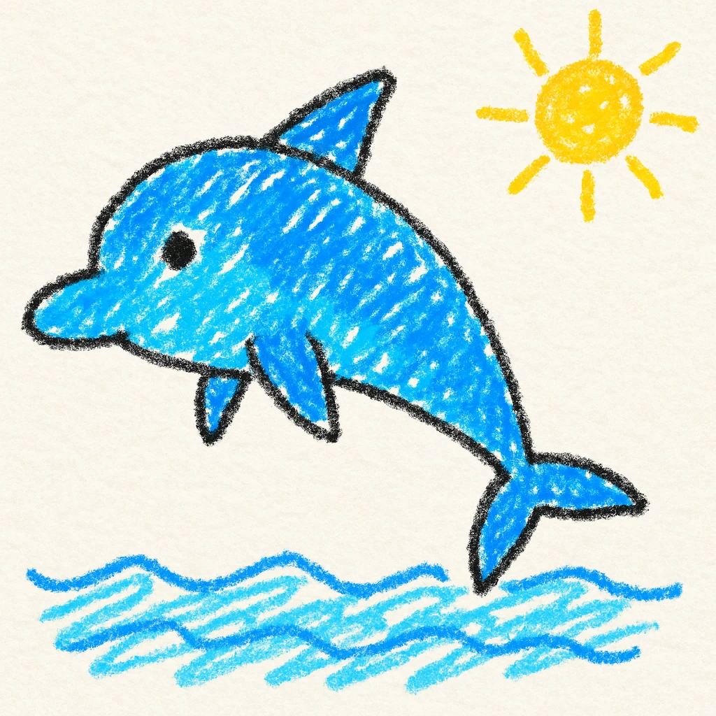 Dolphin emoji