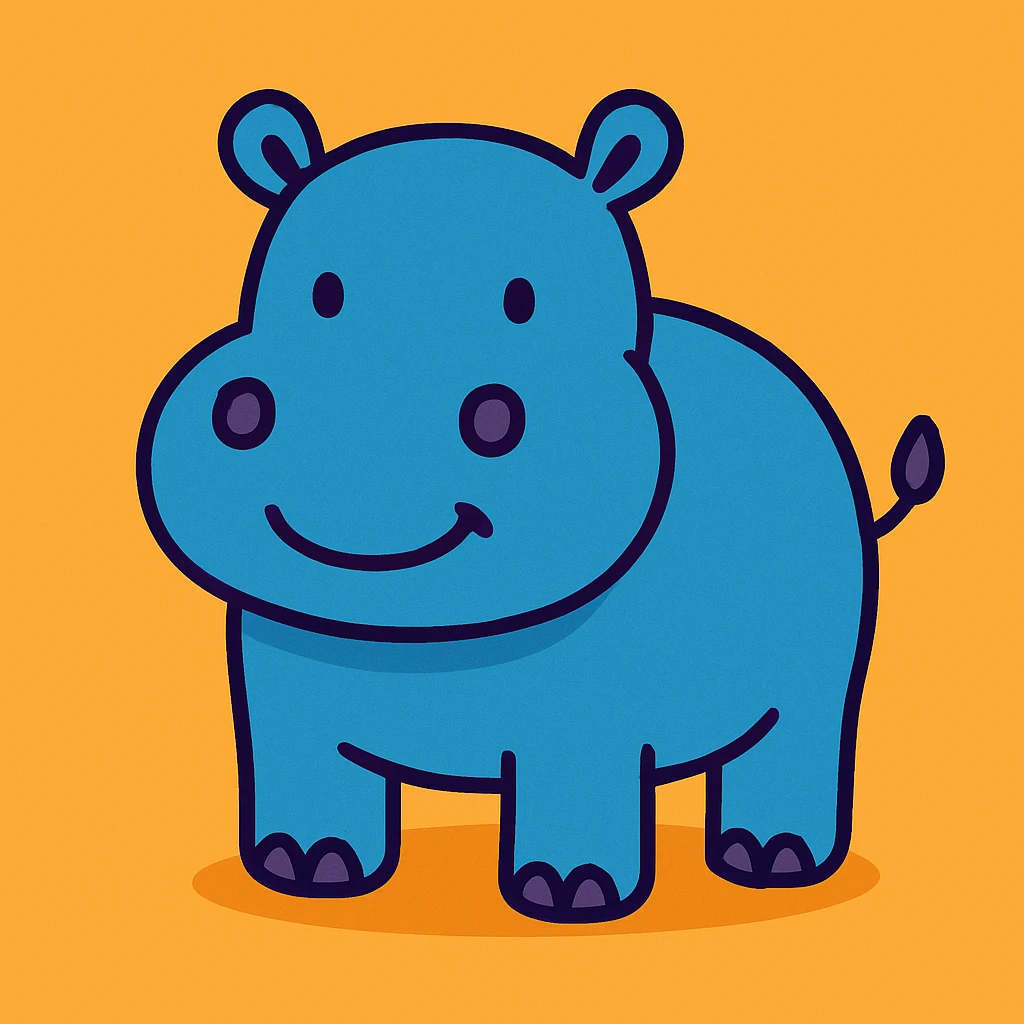 Hippo emoji