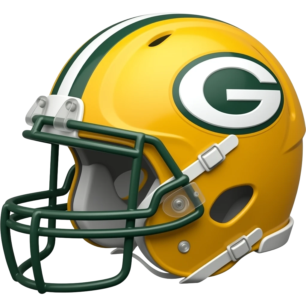 Green Bay Packers helmet emoji