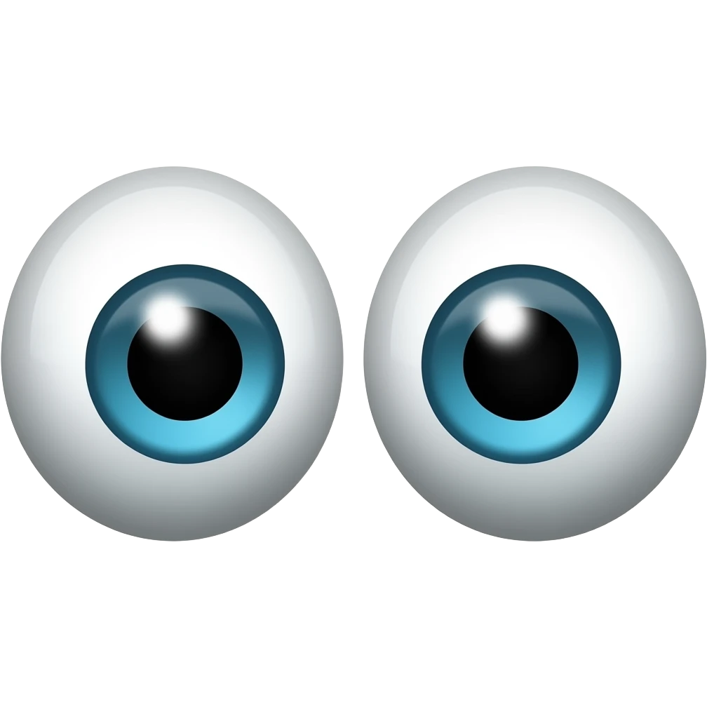 Two eyes emoji