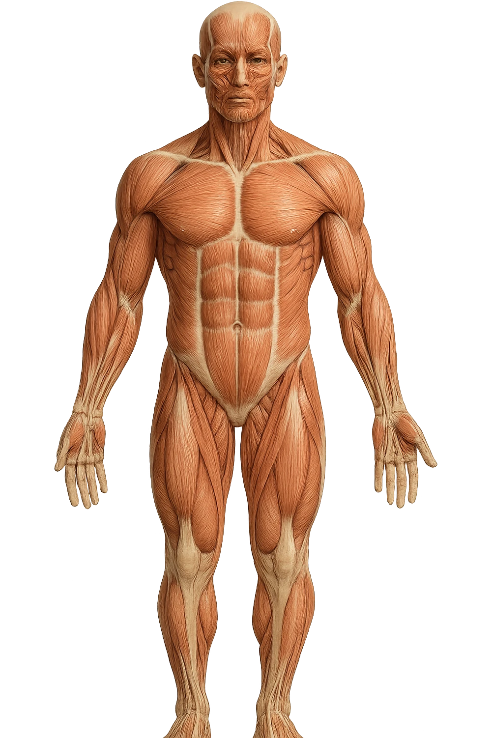 muscolo umano iperrealistico emoji