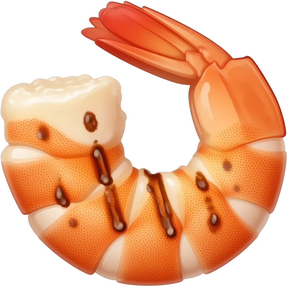 grilled prawns emoji