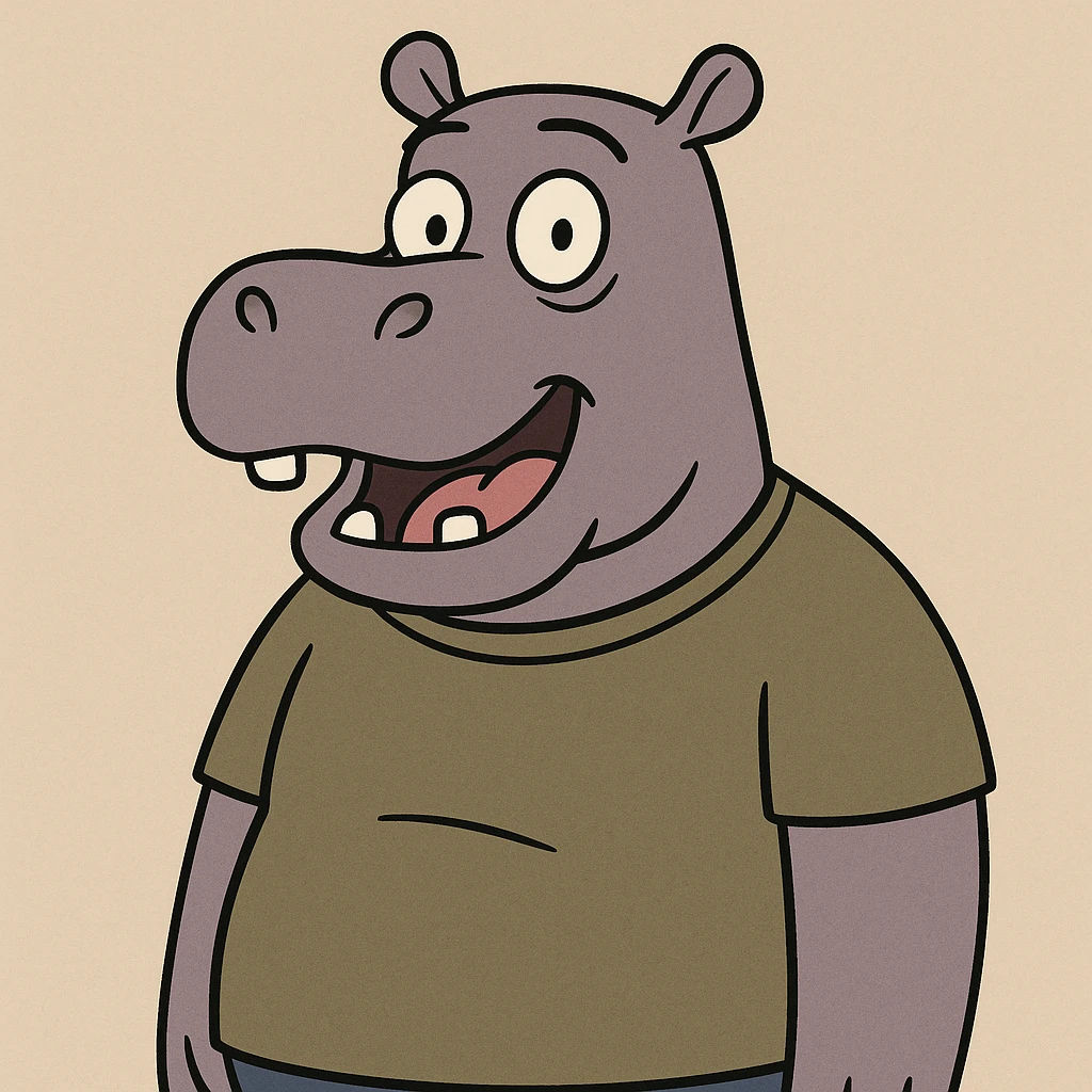Hippo emoji