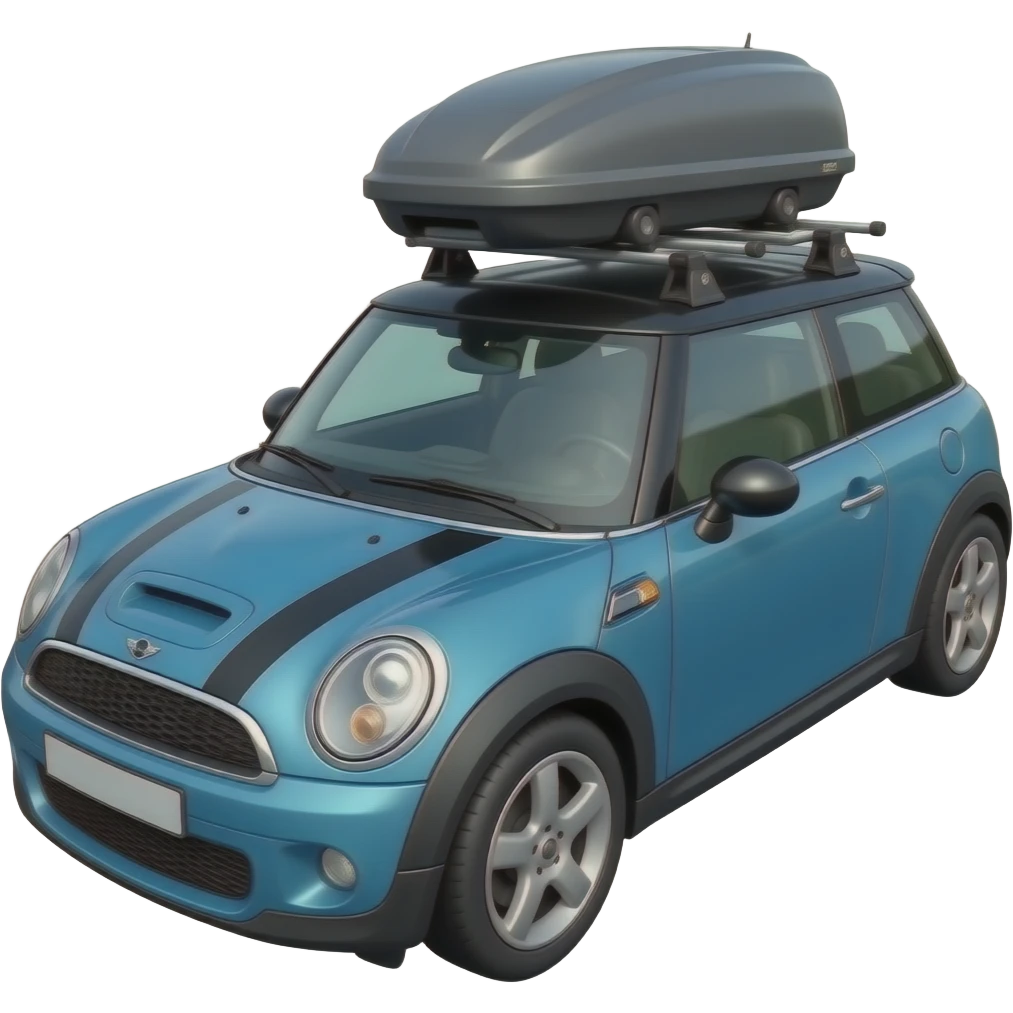 Mini Cooper Thule Cargo Roof Rack emoji