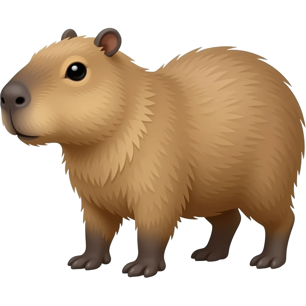 Capybara emoji