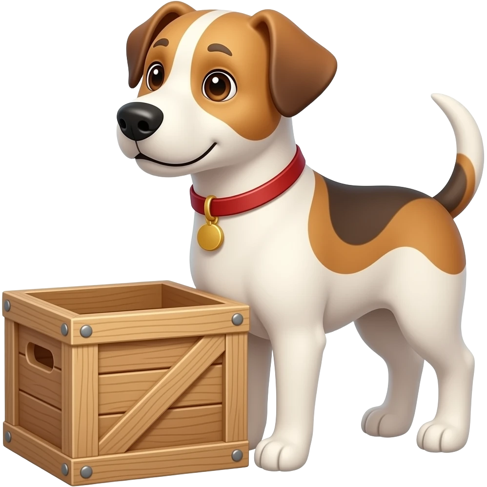 dog with a crete emoji