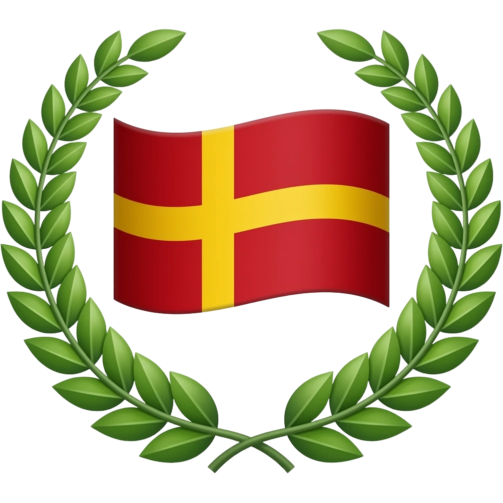 Roman Empire Flag emoji laurel emoji