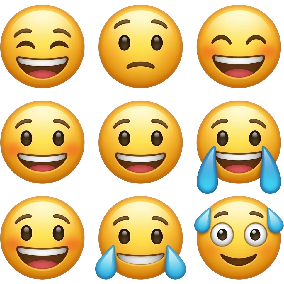 Give all types of memoji emoji