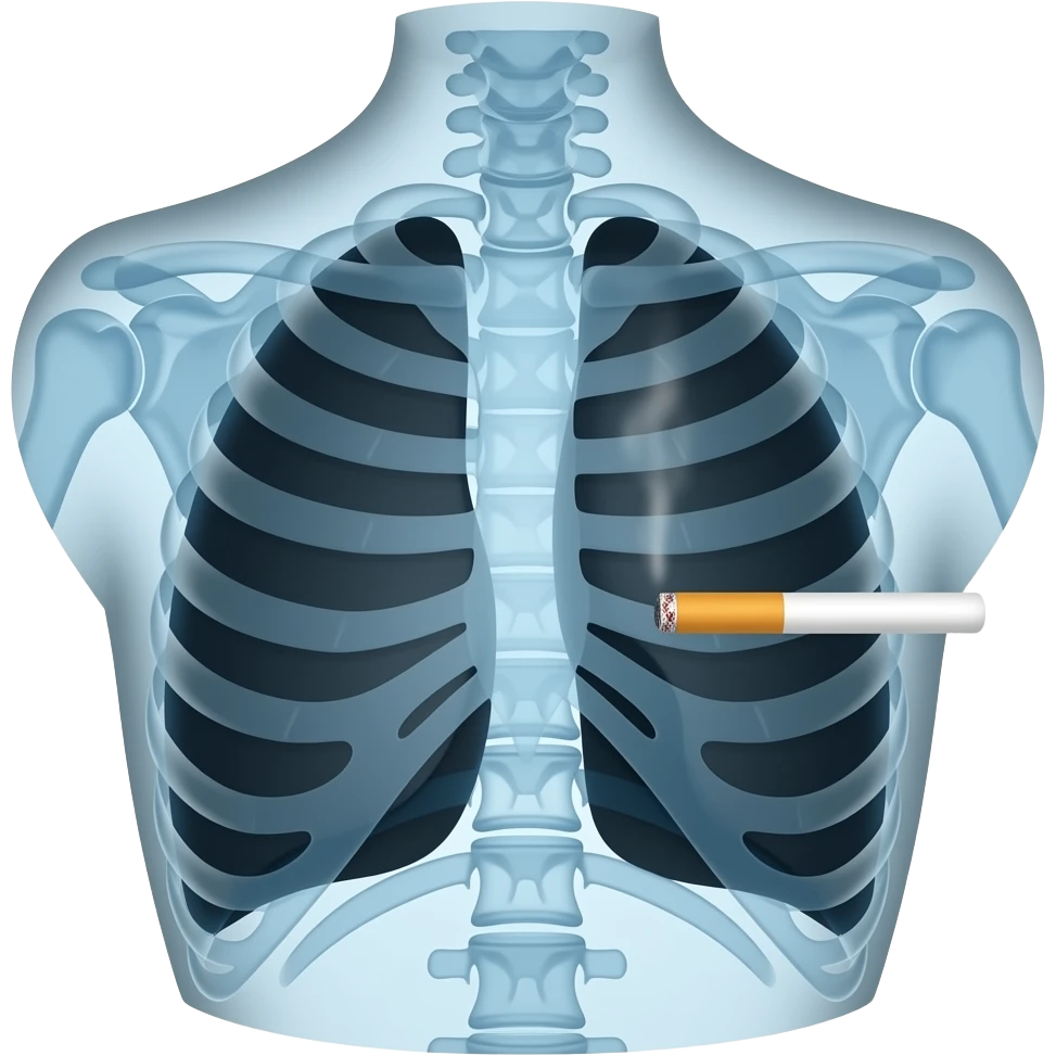 рентген грудной клетки курильщика снимок emoji