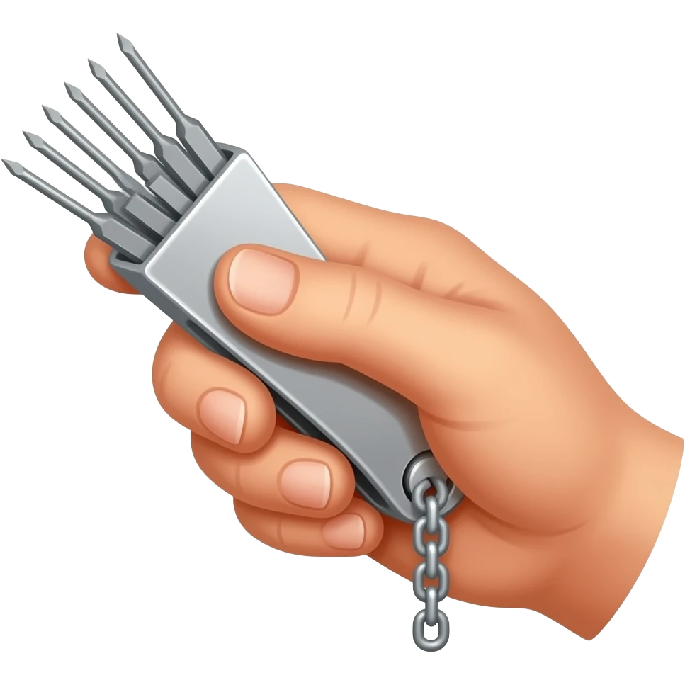 Create a lockpick kit emoji emoji