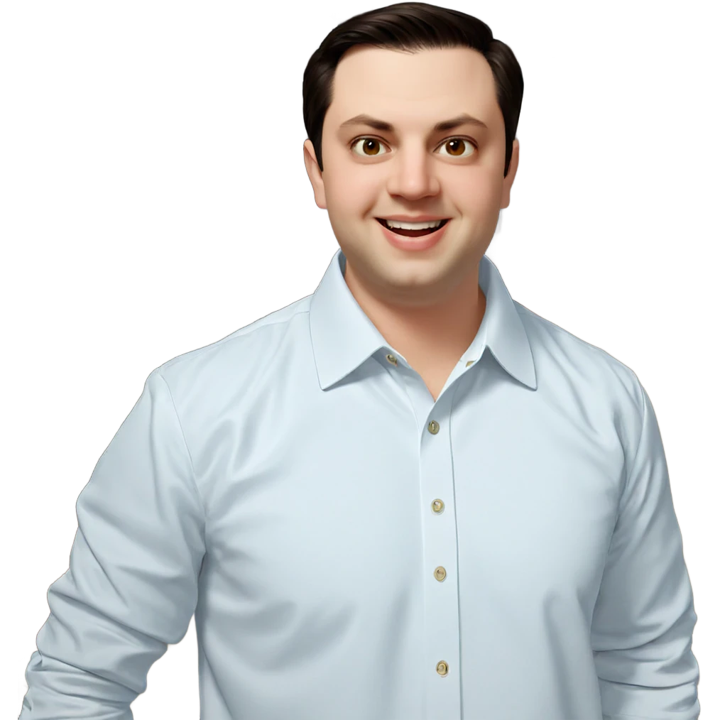 smiling boy in collared shirt emoji