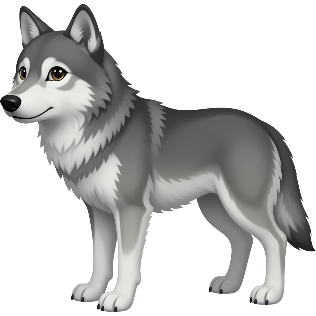 wolf emoji