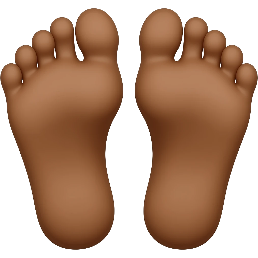 Oboma feet emoji