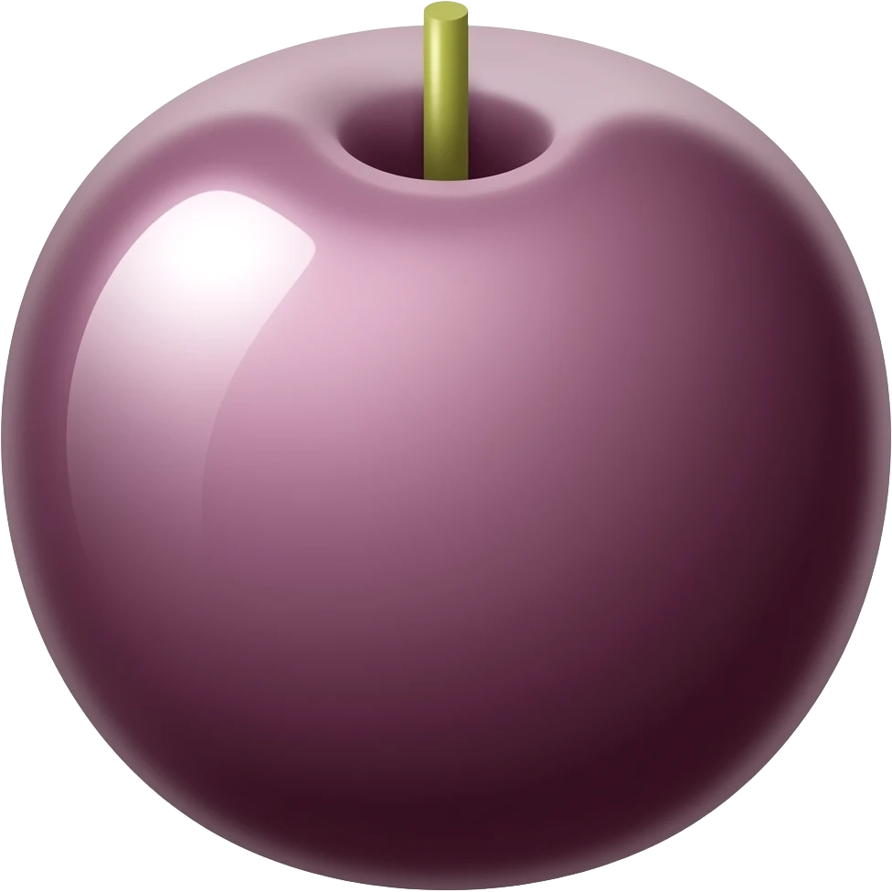 Plum berry emoji
