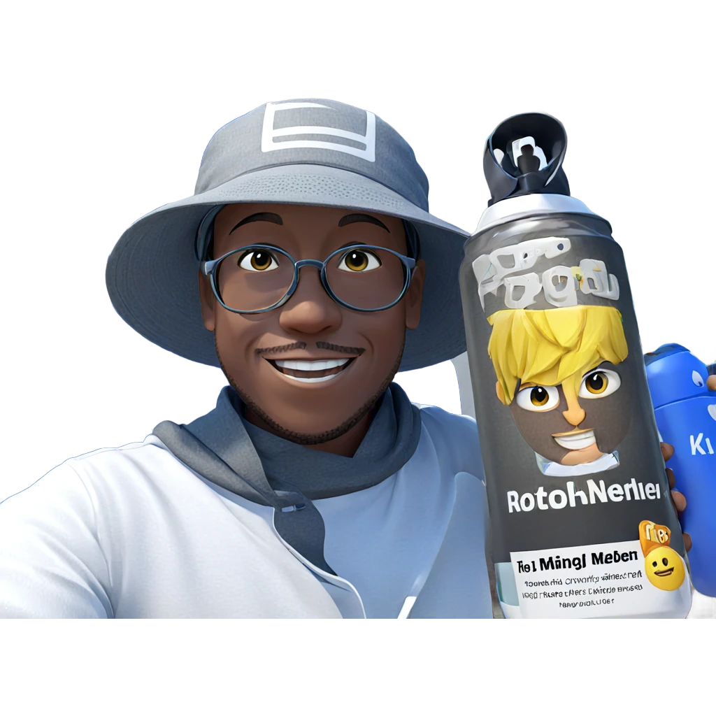 smiling boy in outdoor setting emoji