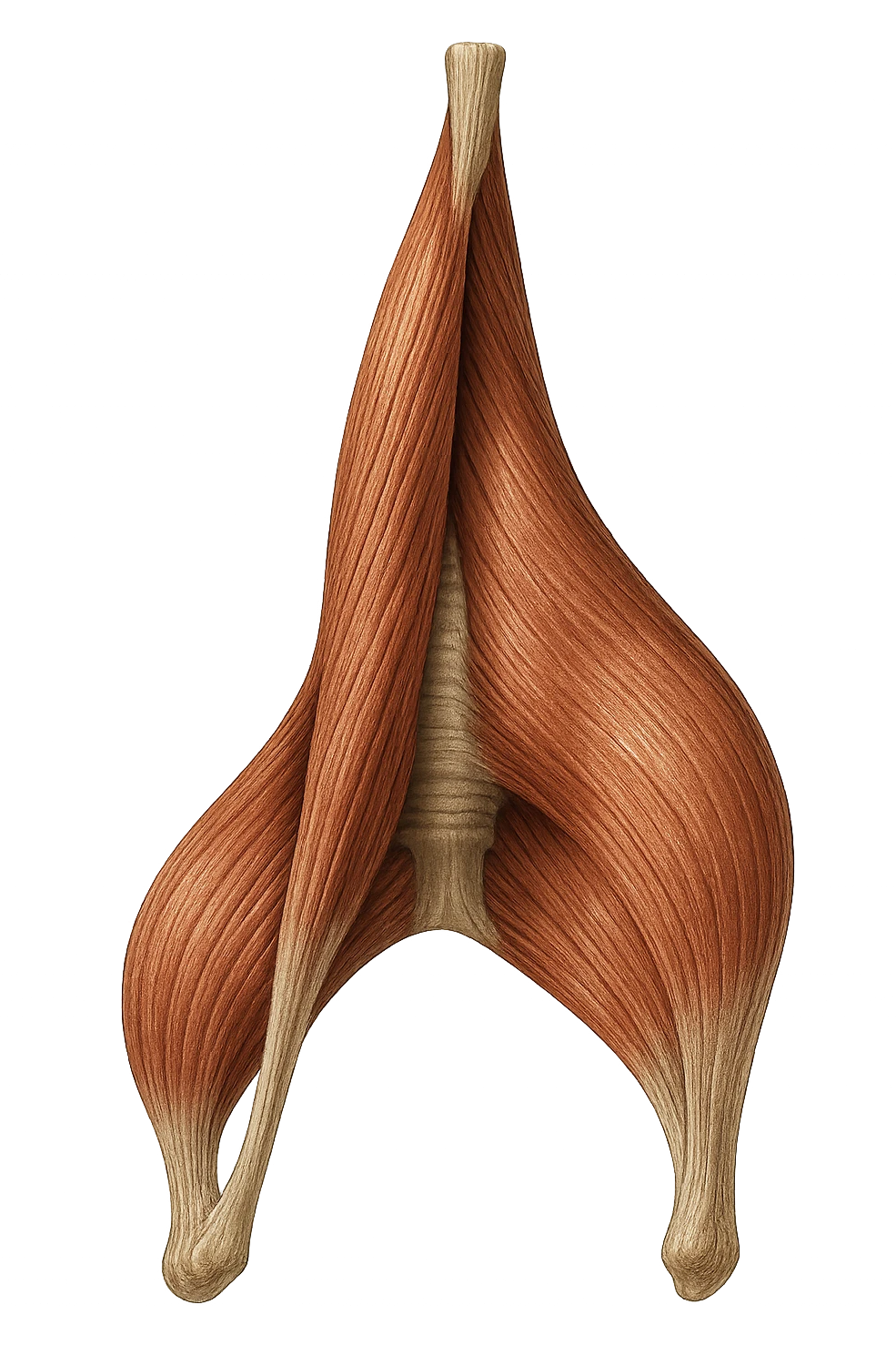 ILEOPSOAS DI UN CORPO UMANO ANATOMICO REALISTICO, iperrealistico 4k emoji