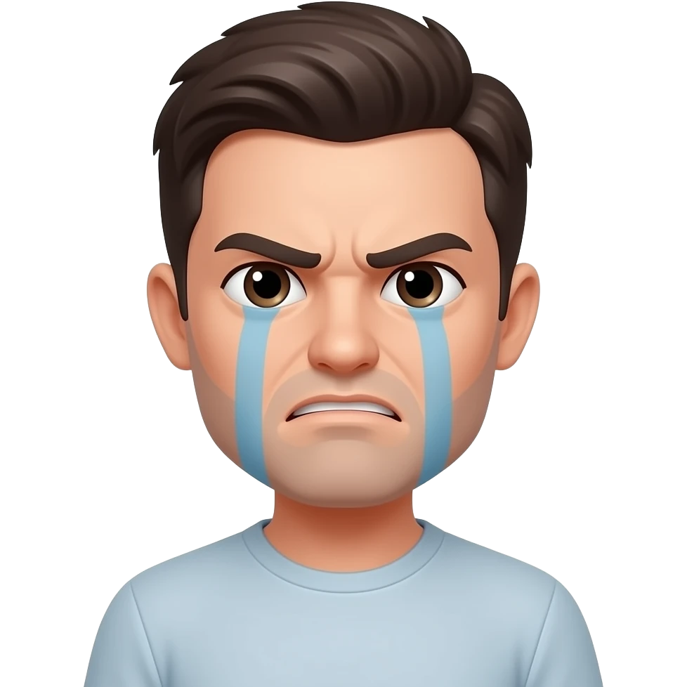 🤬+😢 emoji