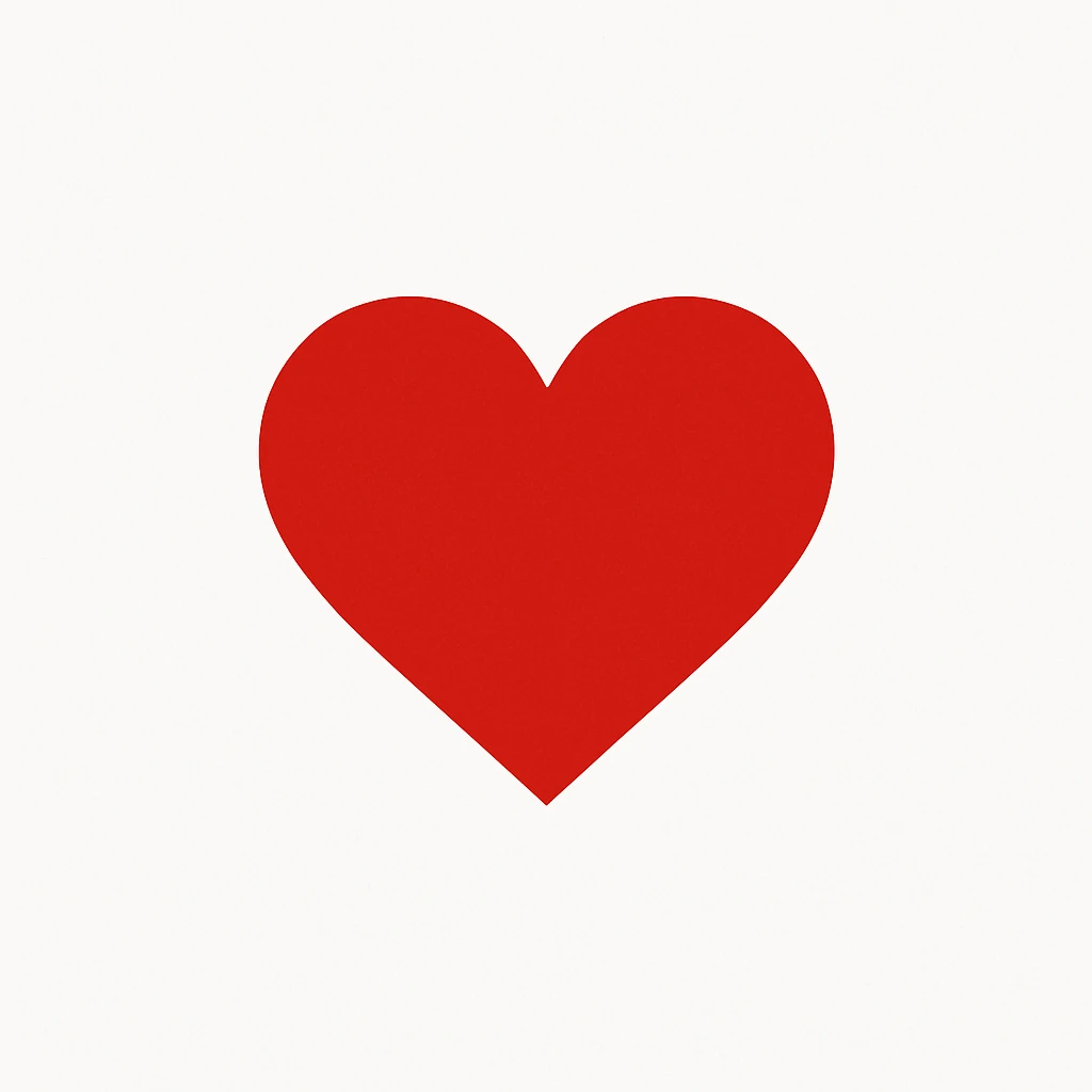 show only one heart emoji
