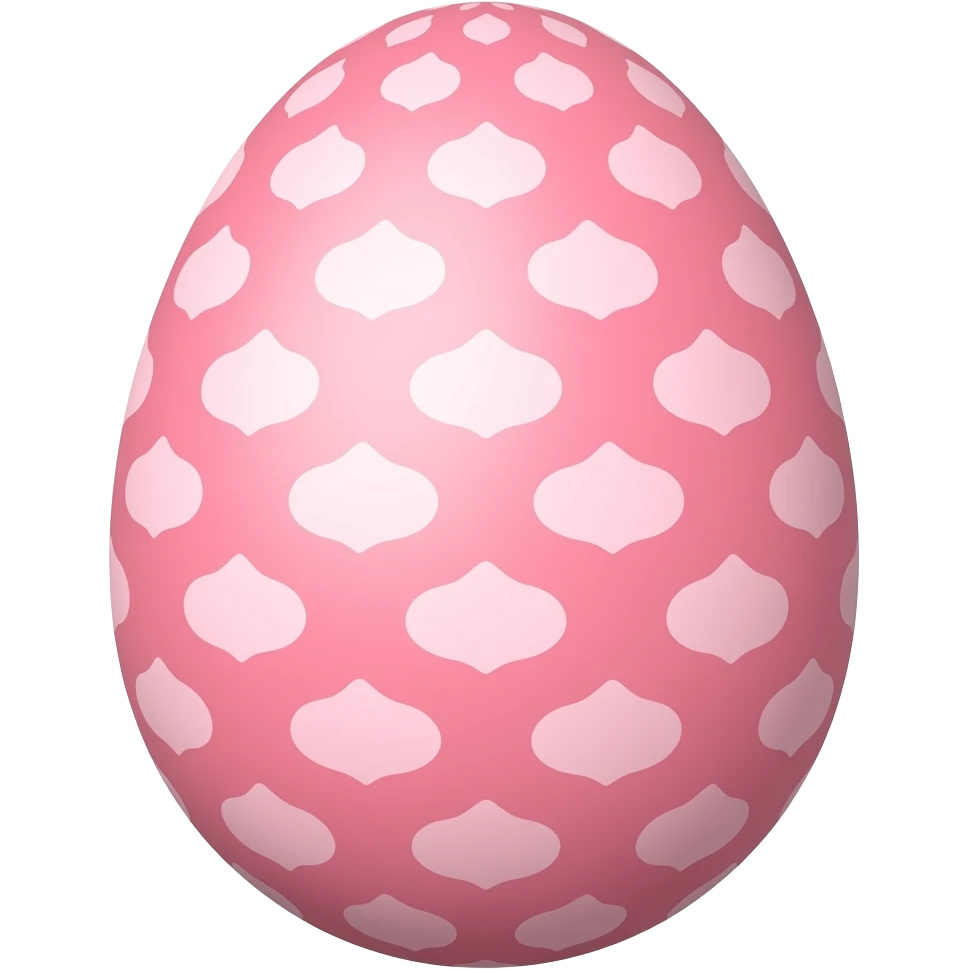 Easter pink emoji