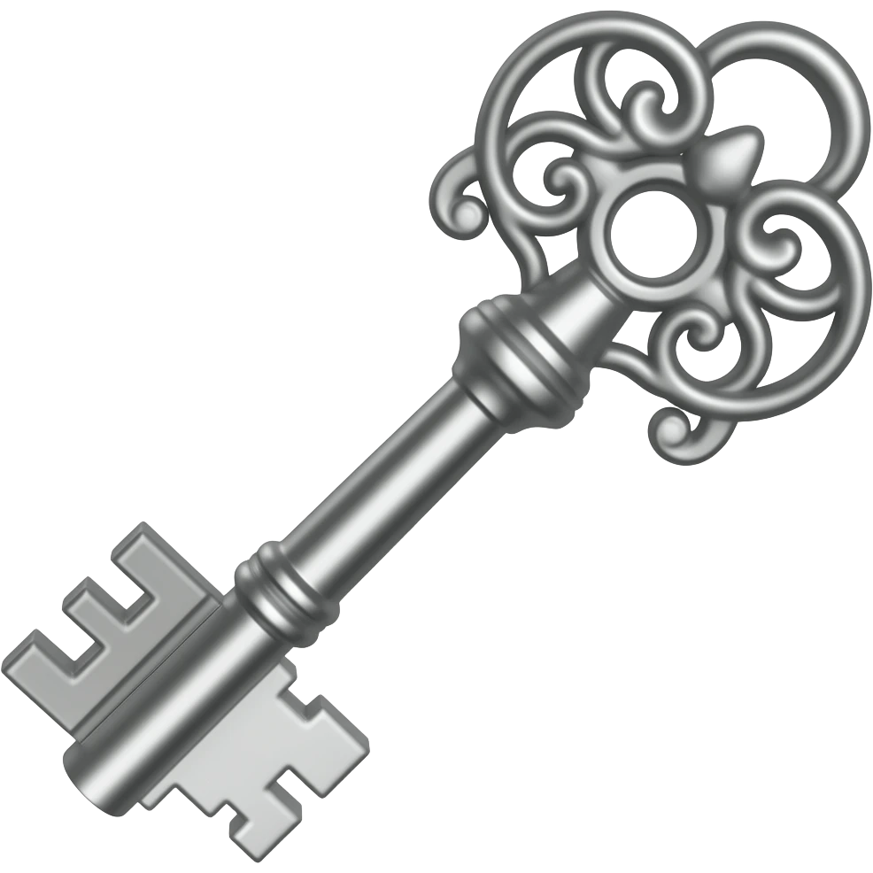 Emoji de una llave emoji