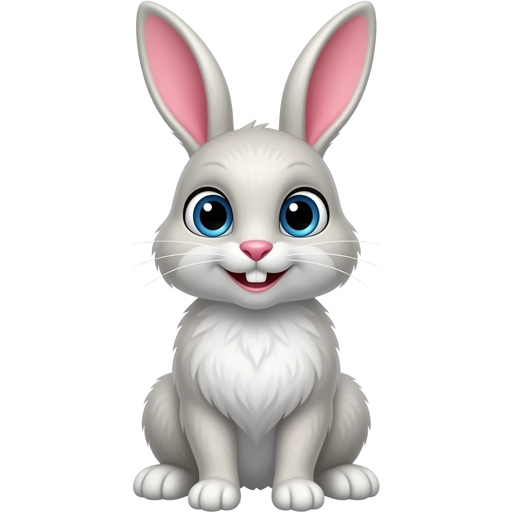 bunny shows pink manicure emoji