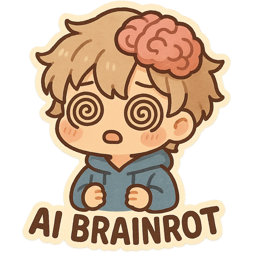 AI brainrot emoji
