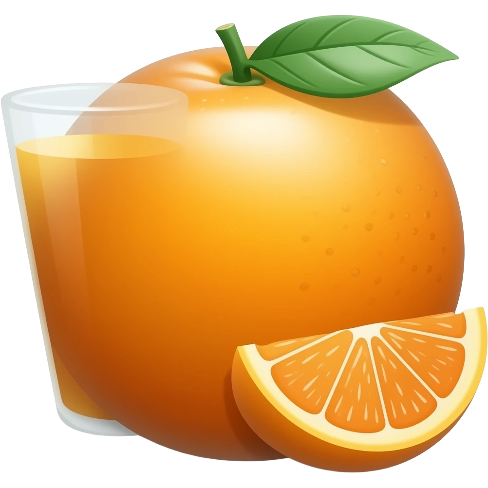 ORANGE JUICE emoji
