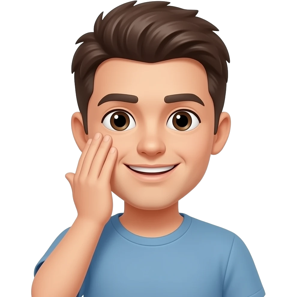 Normal elle yüzüne vuran emoji emoji